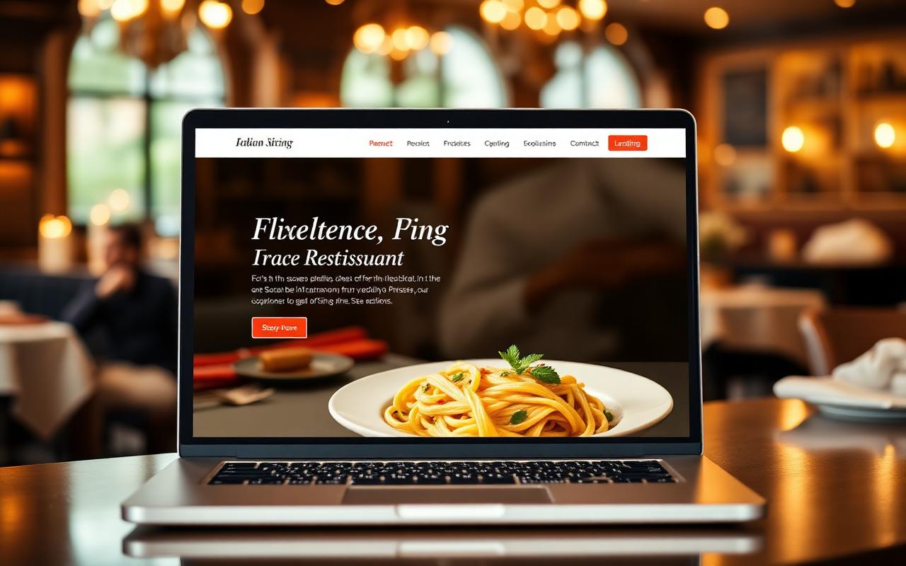 Osteria Bellini Italian restaurant website